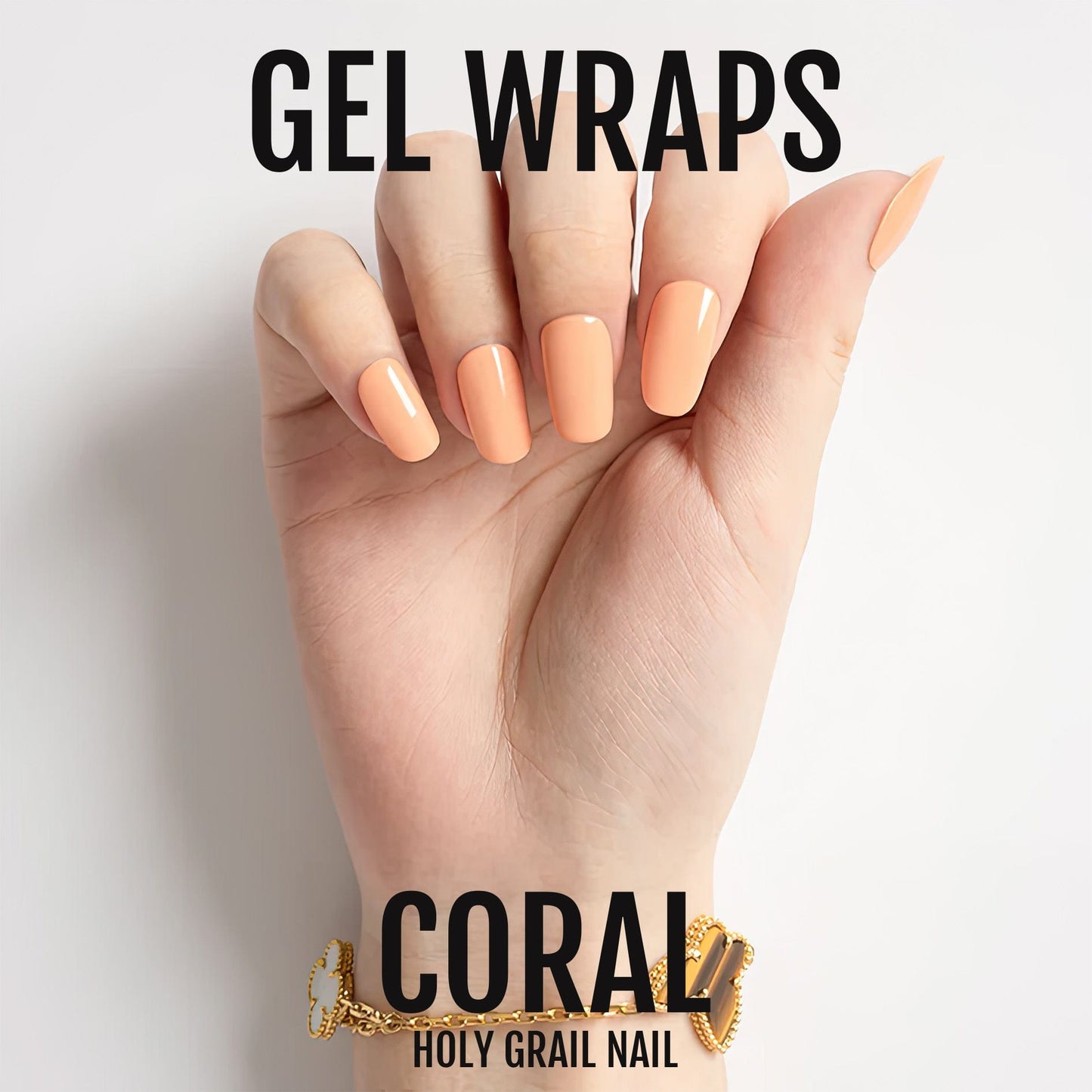 Holy Grail Nail Semi-Cured Gels Coral - Gels