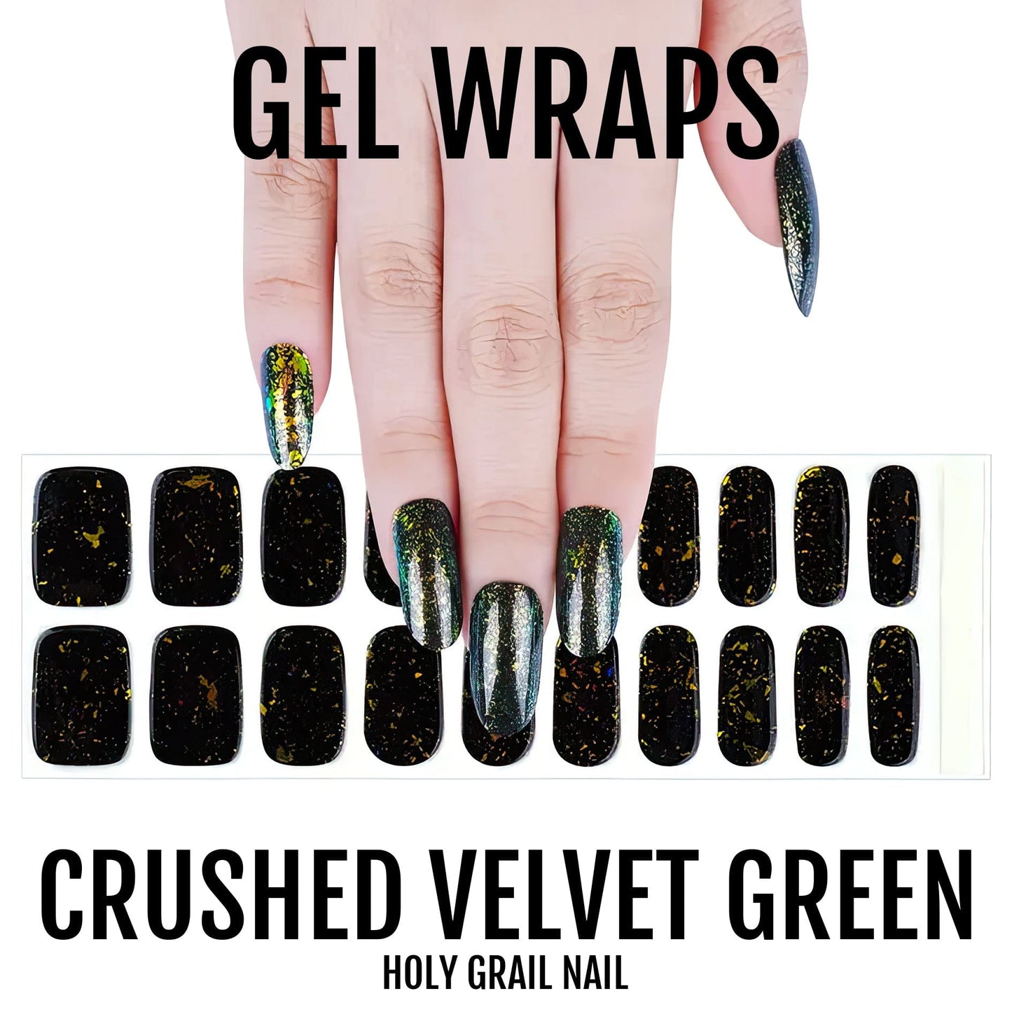 Crushed Velvet Green - Gels