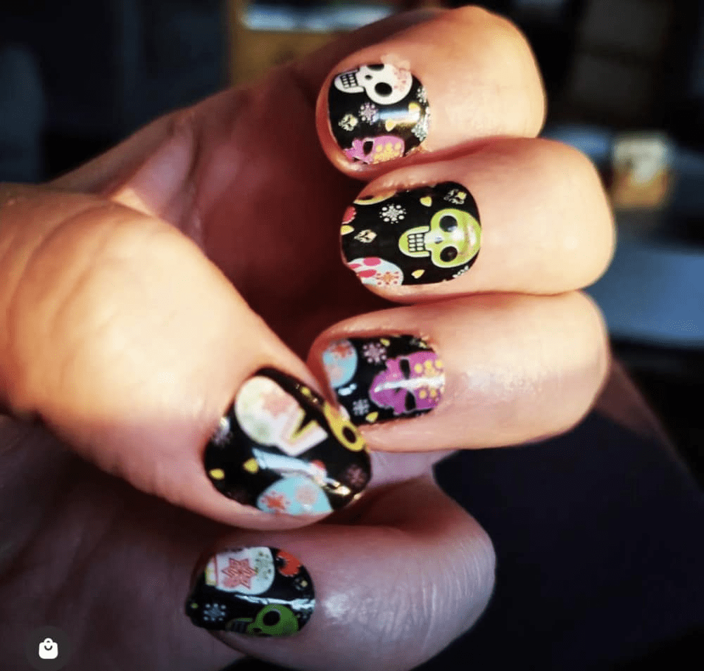 Dia de los Muertos - Holy Classics (Non-UV Nail Wraps)