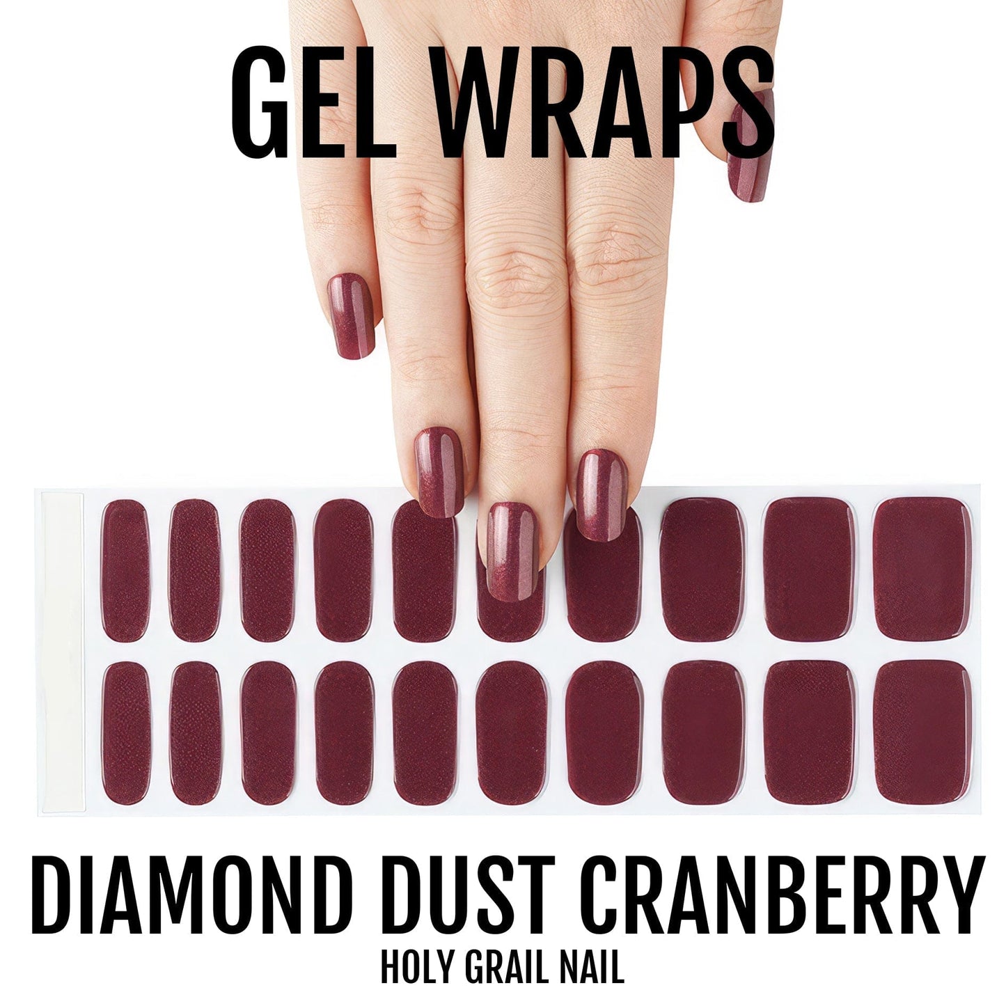 Diamond Dust Cranberry - Gels