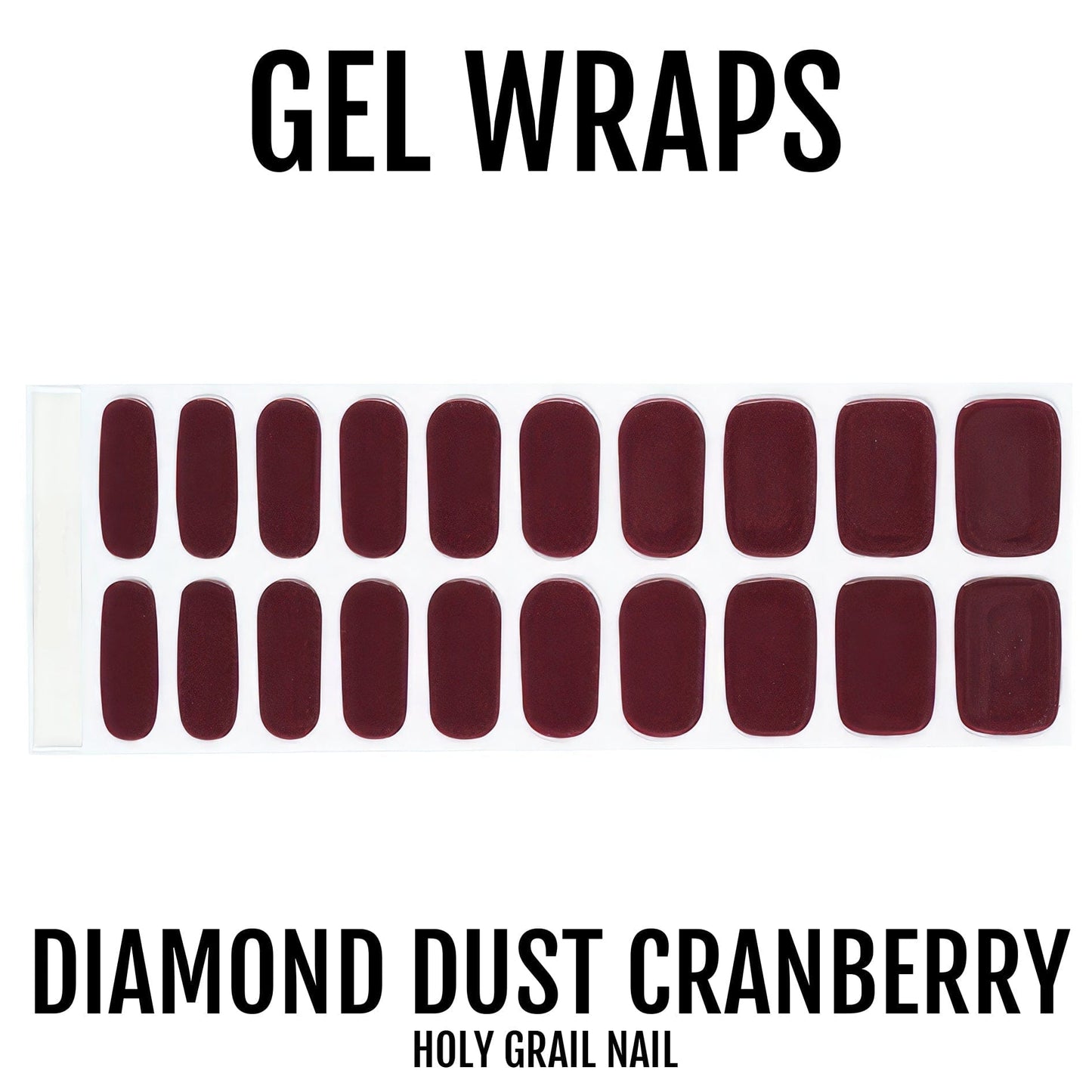 Diamond Dust Cranberry - Gels