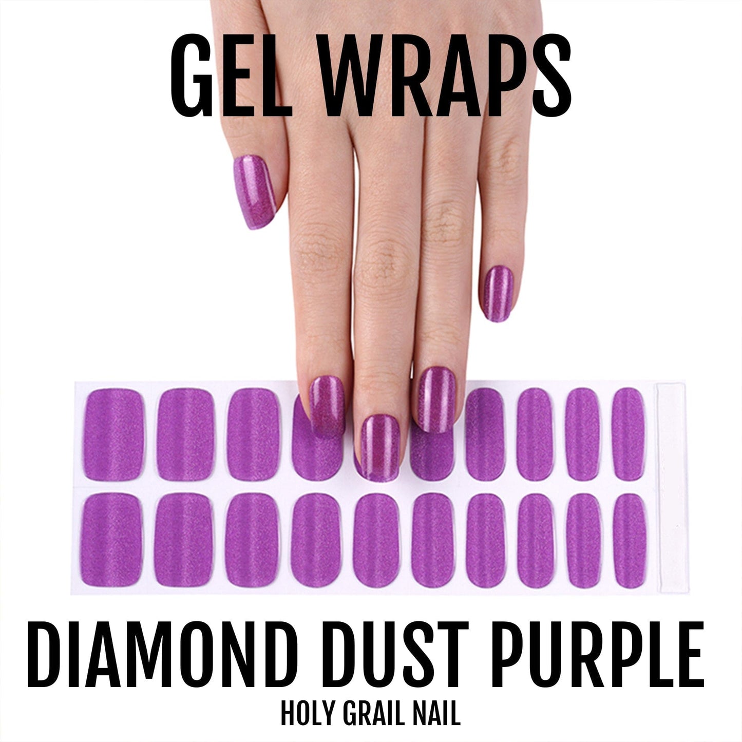 Diamond Dust Purple - Gels