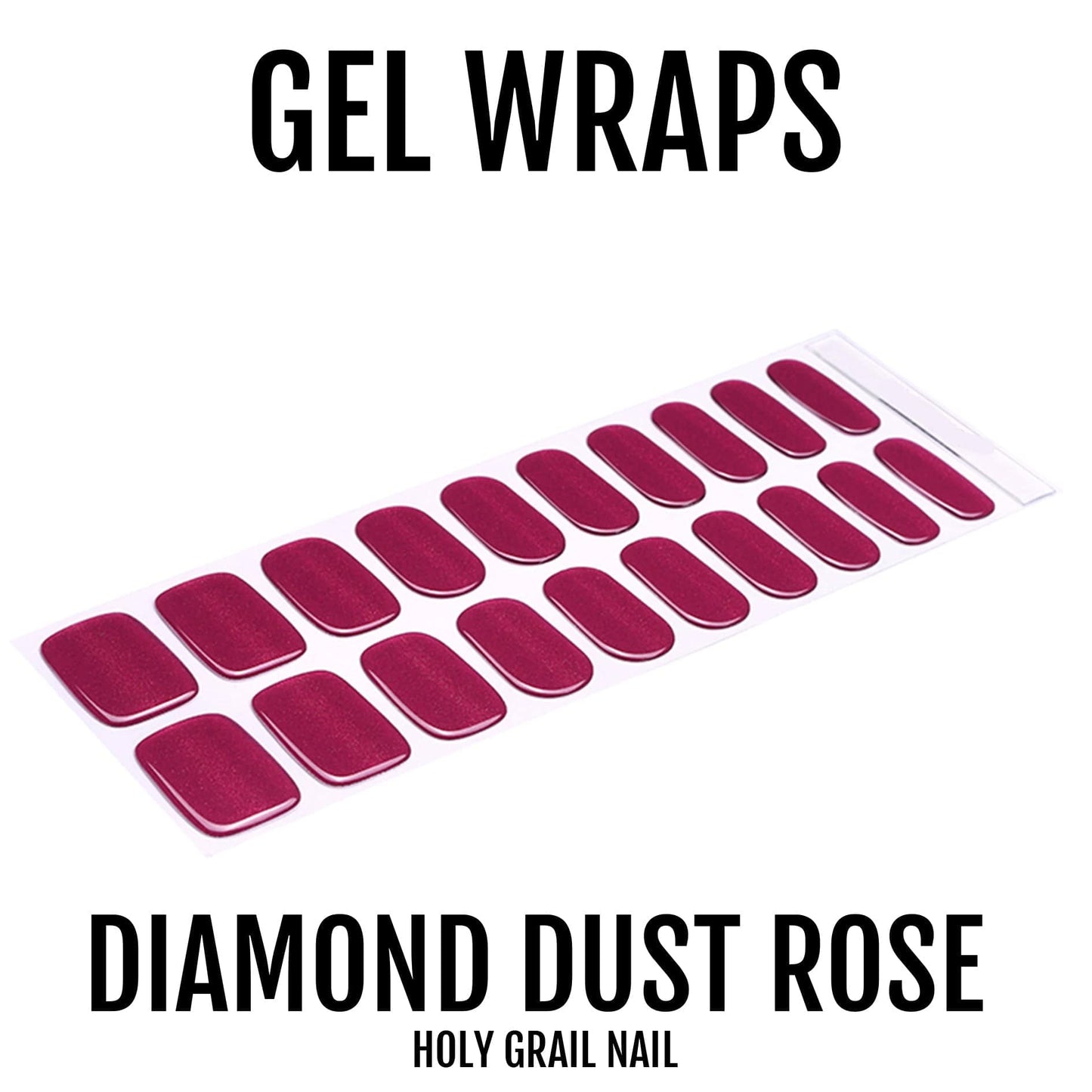 Diamond Dust Rose - Gels