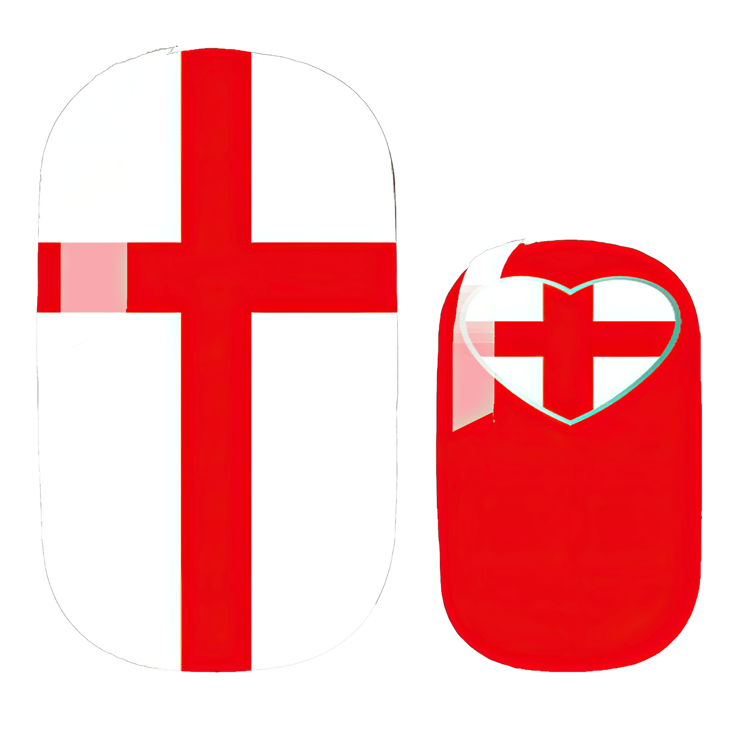 England - Holy Classics (Non-UV Nail Wraps)