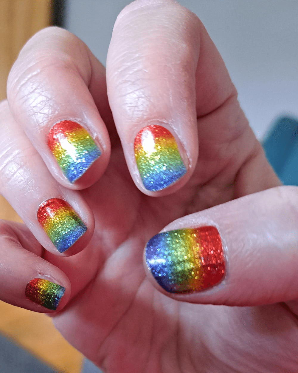 Pride (Glitter) - Holy Classics (Non-UV Nail Wraps)