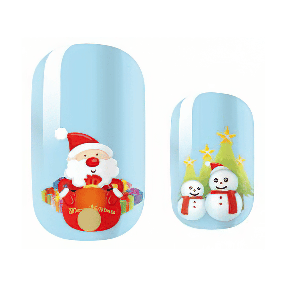 Father Christmas is Coming! - Kids Wraps - Mini Me by Holy Grail Nail