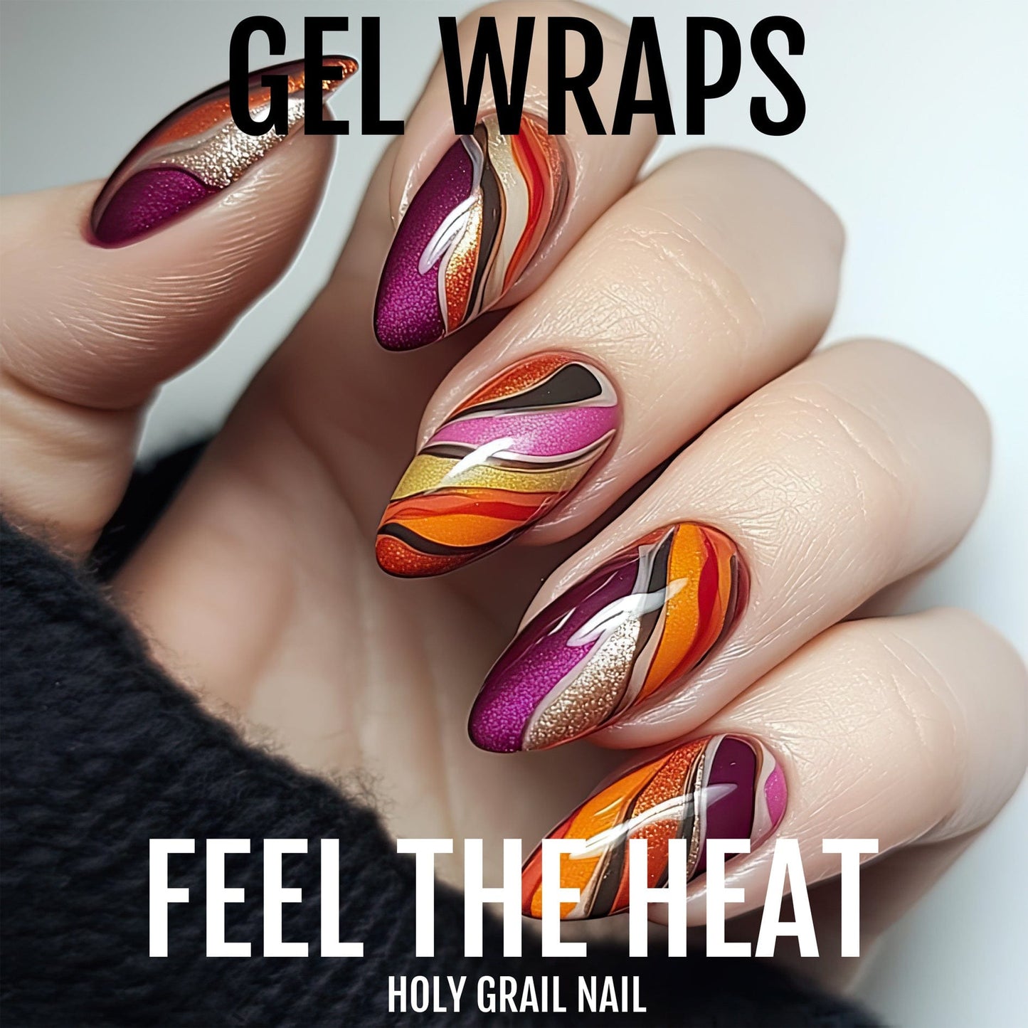 Holy Grail Nail Semi-Cured Gels Feel The Heat - Gels