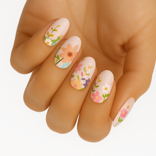 Flower Bouquet - Holy Classics (Non-UV Nail Wraps)