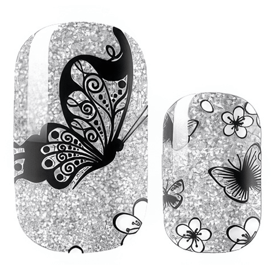 Fluttering By - Holy Classics (Non-UV Nail Wraps)