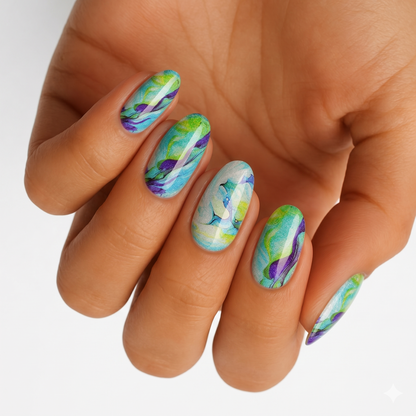 Water Under the Bridge - Holy Classics (Non-UV Nail Wraps)