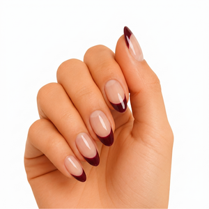 Wine French Mani - Gels