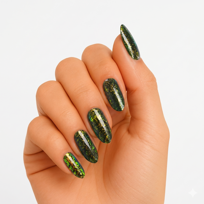 Crushed Velvet Green - Gels