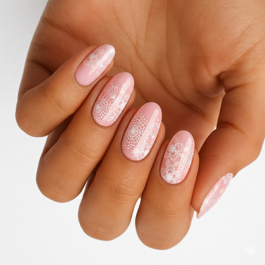 Pink Mandala - Holy Classics (Non-UV Nail Wraps)