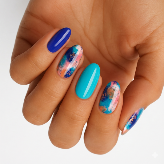 Glitter Blush - Holy Classics (Non-UV Nail Wraps)