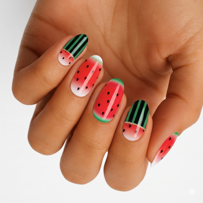 Watermelon - Holy Classics (Non-UV Nail Wraps)