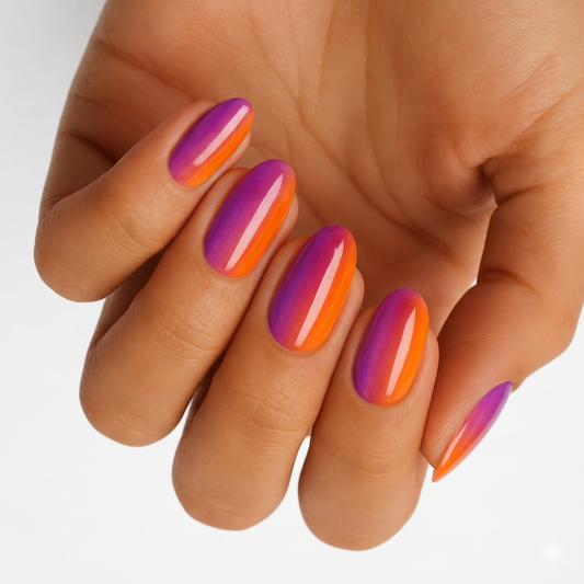 Orange Ombre - Holy Classics (Non-UV Nail Wraps)