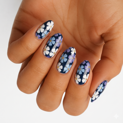 Blue Peony - Holy Classics (Non-UV Nail Wraps)