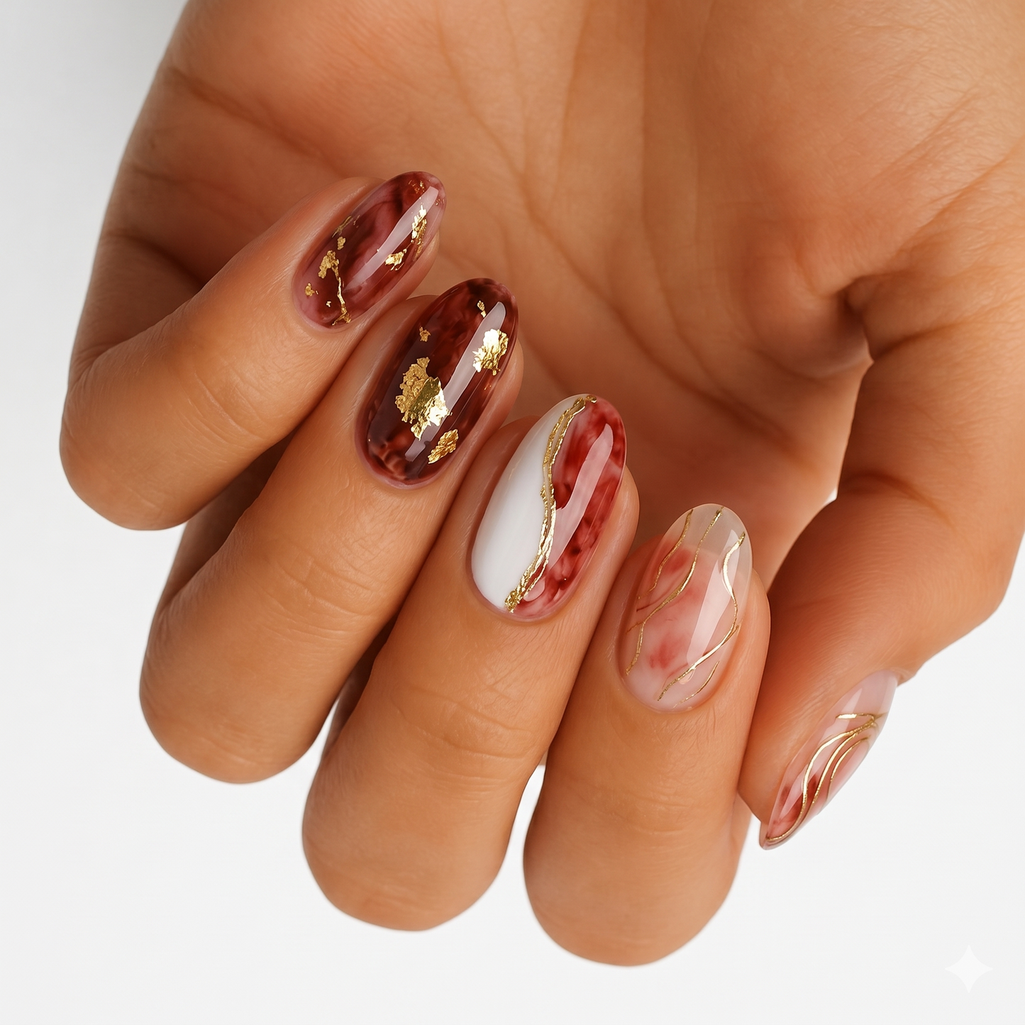 Crackle Red - Holy Classics (Non-UV Nail Wraps)