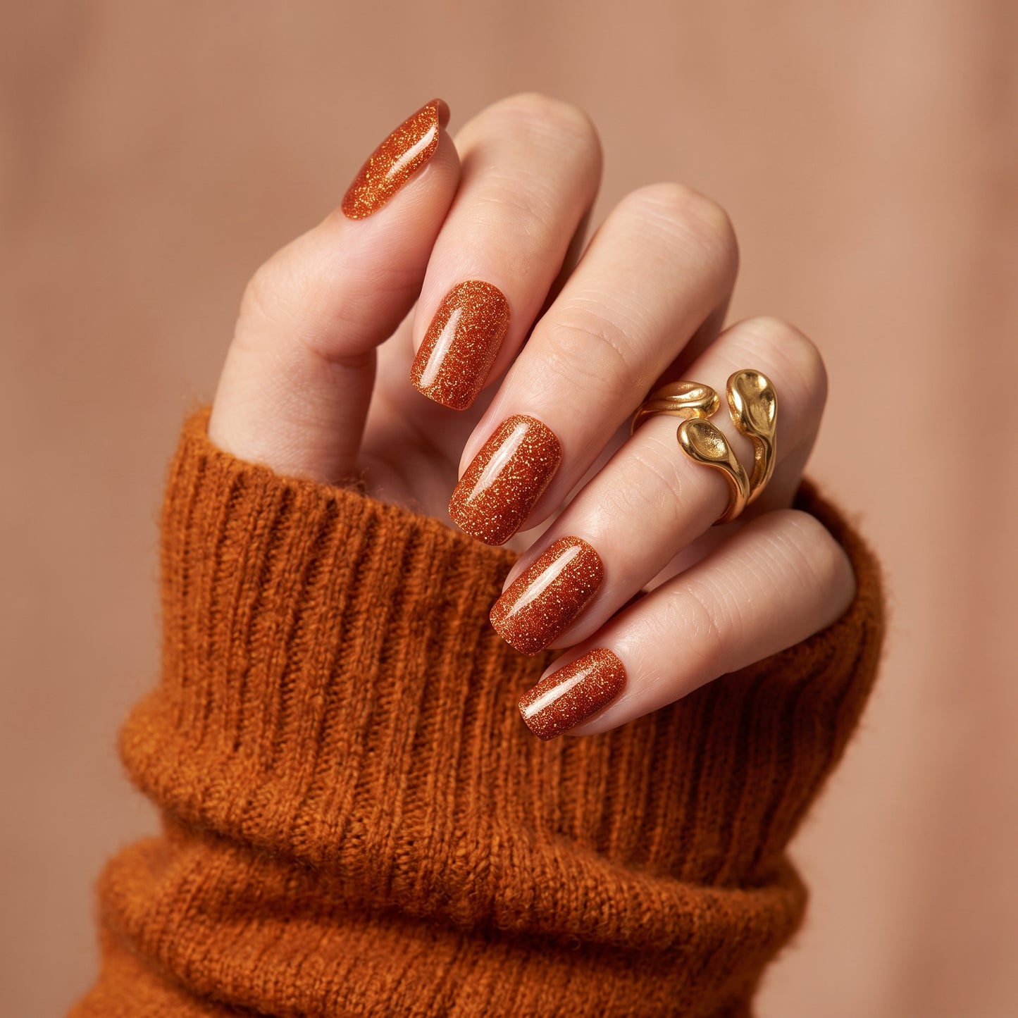Burnt Sienna - Holy Classics (Non-UV Nail Wraps)