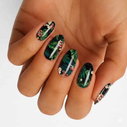 Rumble in the Jungle - Holy Classics (Non-UV Nail Wraps)
