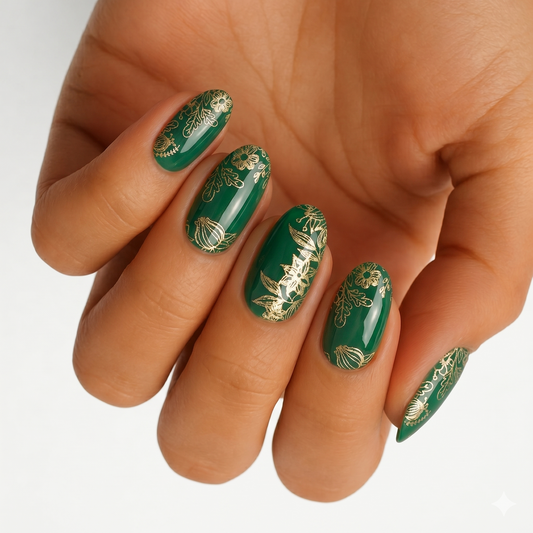 Green Goddess - Holy Classics (Non-UV Nail Wraps)