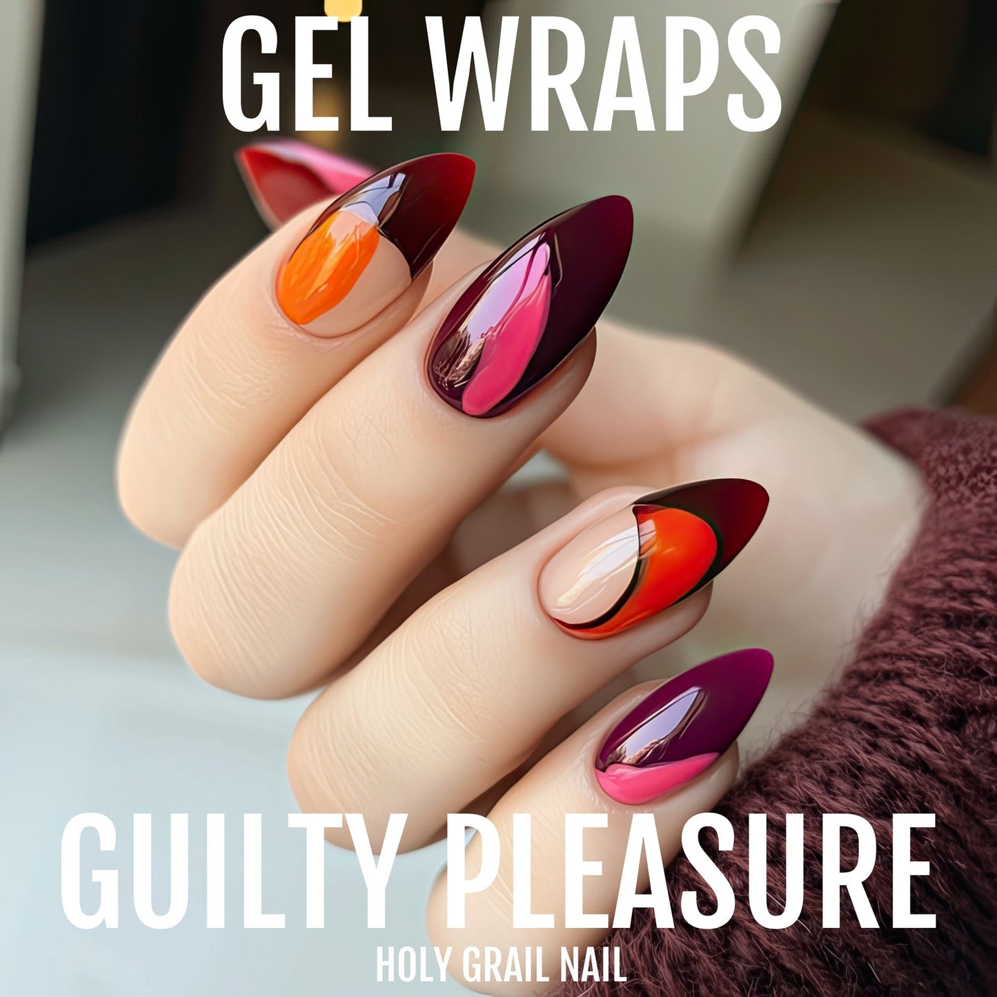 Holy Grail Nail Semi-Cured Gels Guilty Pleasure - Gels