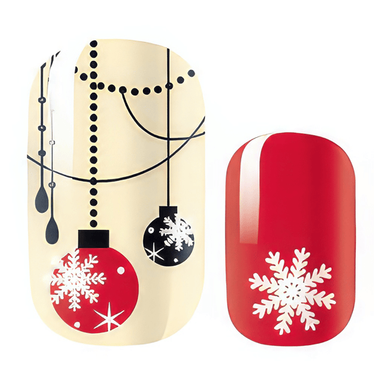 Hanging Baubles - Holy Classics (Non-UV Nail Wraps)