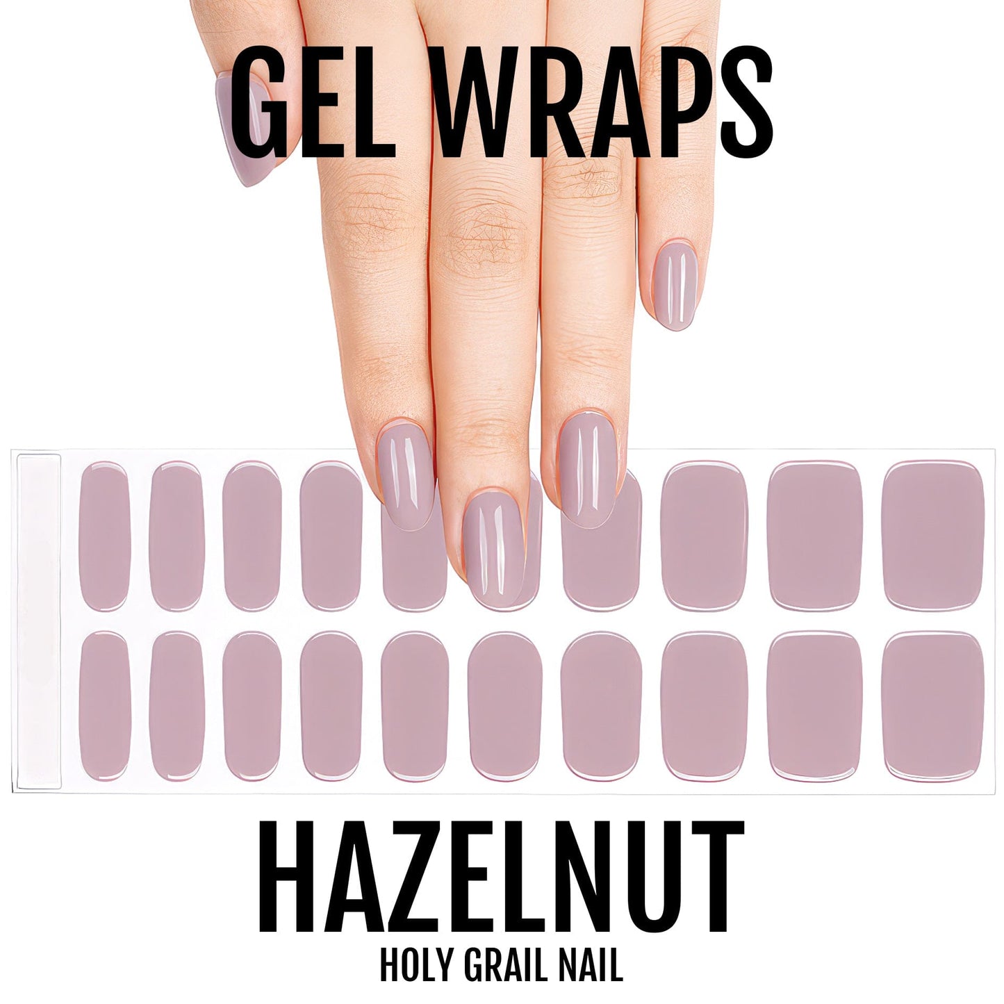 Holy Grail Nail Semi-Cured Gels Hazelnut - Gels