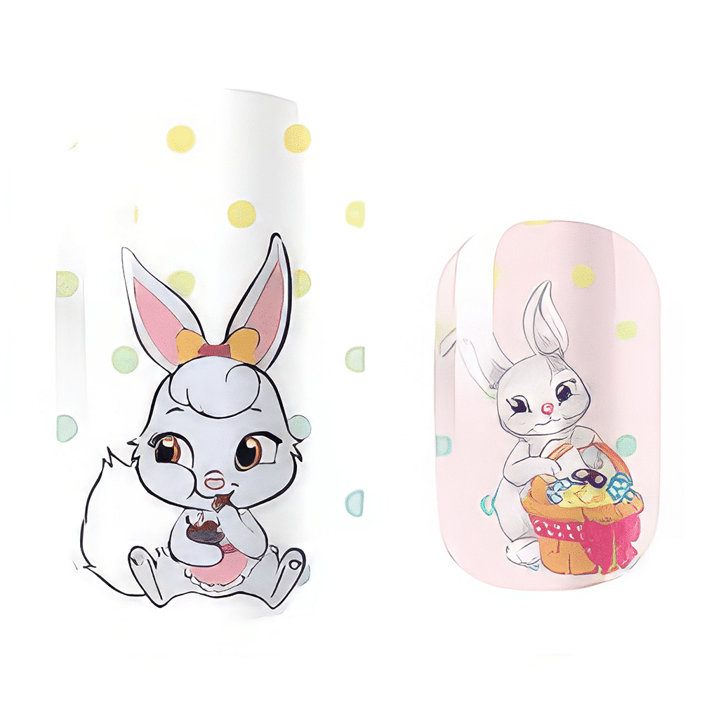 Here Come the Bunnies! - Kids Wraps - Mini Me by Holy Grail Nail