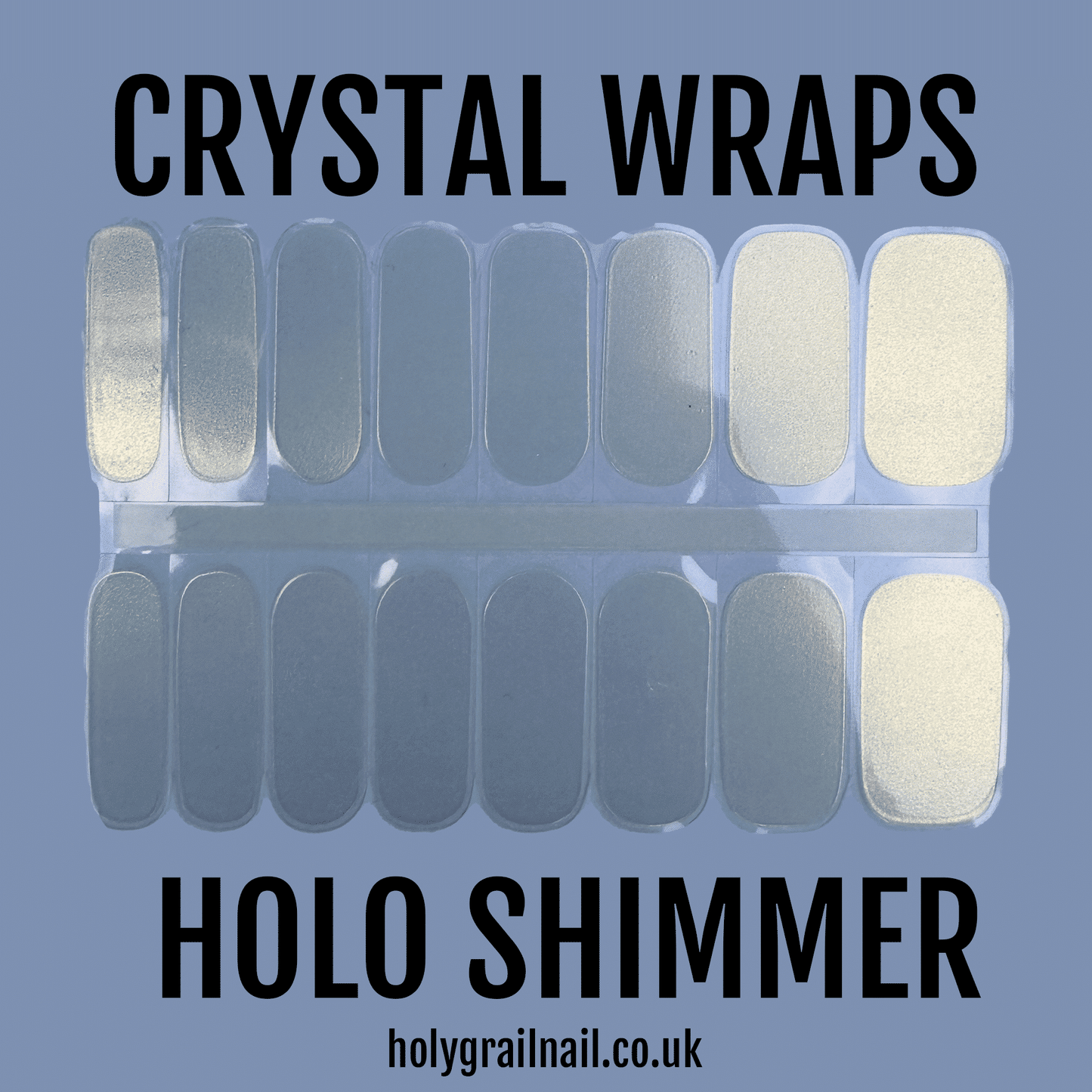 Holo Shimmer (Transparent) - Crystal Wraps