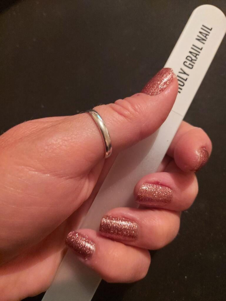 Copper Glitter - Holy Classics (Non-UV Nail Wraps)