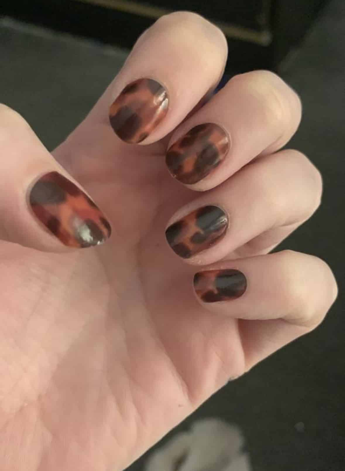 Tortoiseshell - Holy Classics (Non-UV Nail Wraps)