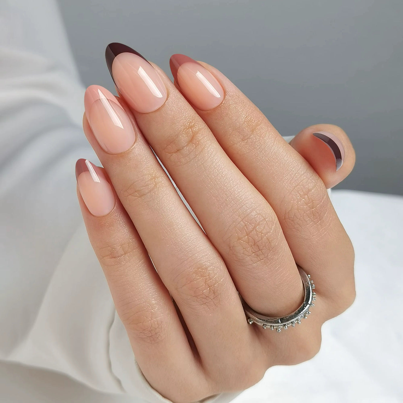 Double Espresso - Soft Gel Press Ons (Short Almond)