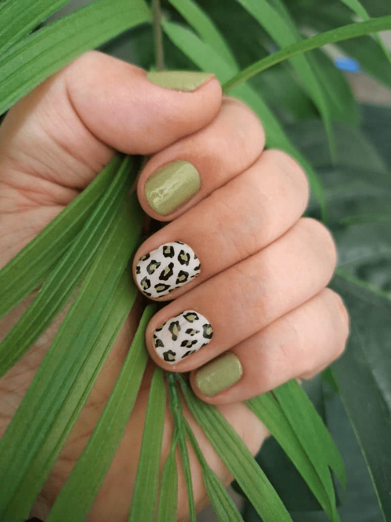 Paw Print Green - Holy Classics (Non-UV Nail Wraps)