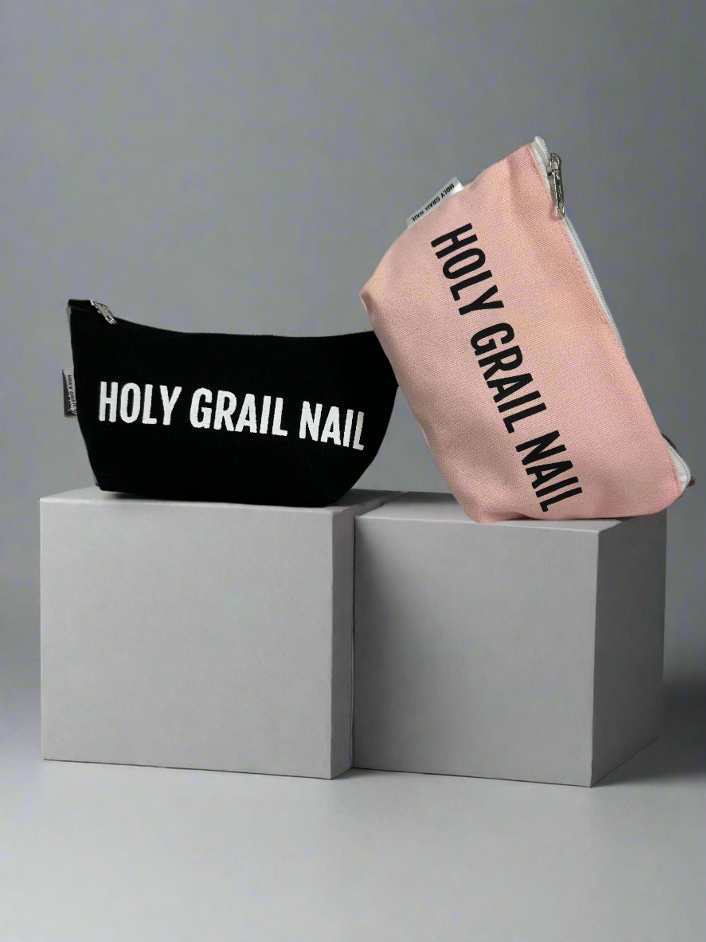 Holy Grail Nail Mani Make-up Bag - Black