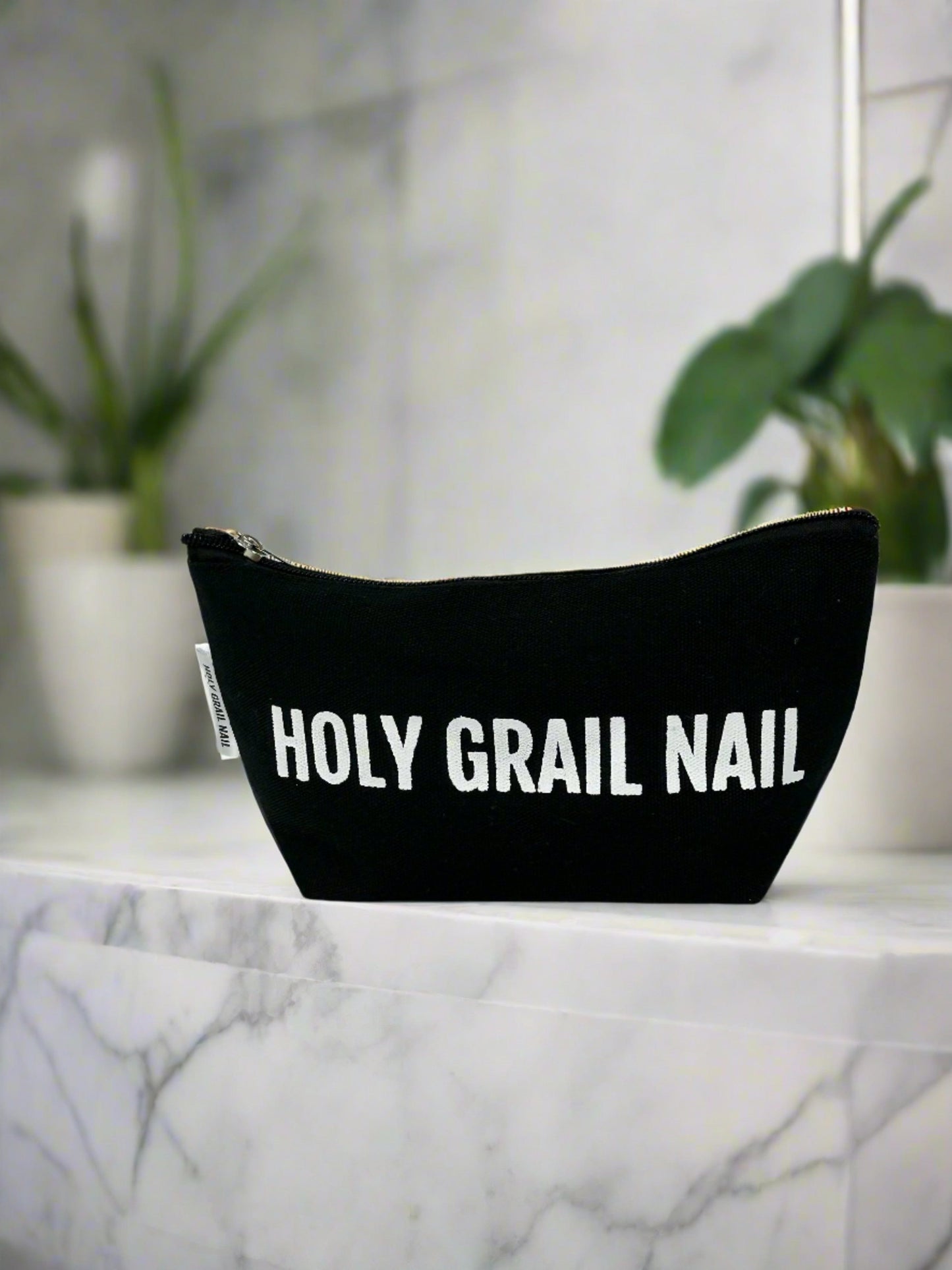 Holy Grail Nail Mani Make-up Bag - Black