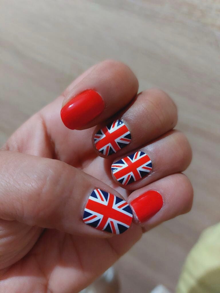 Union Jack - Holy Classics (Non-UV Nail Wraps)