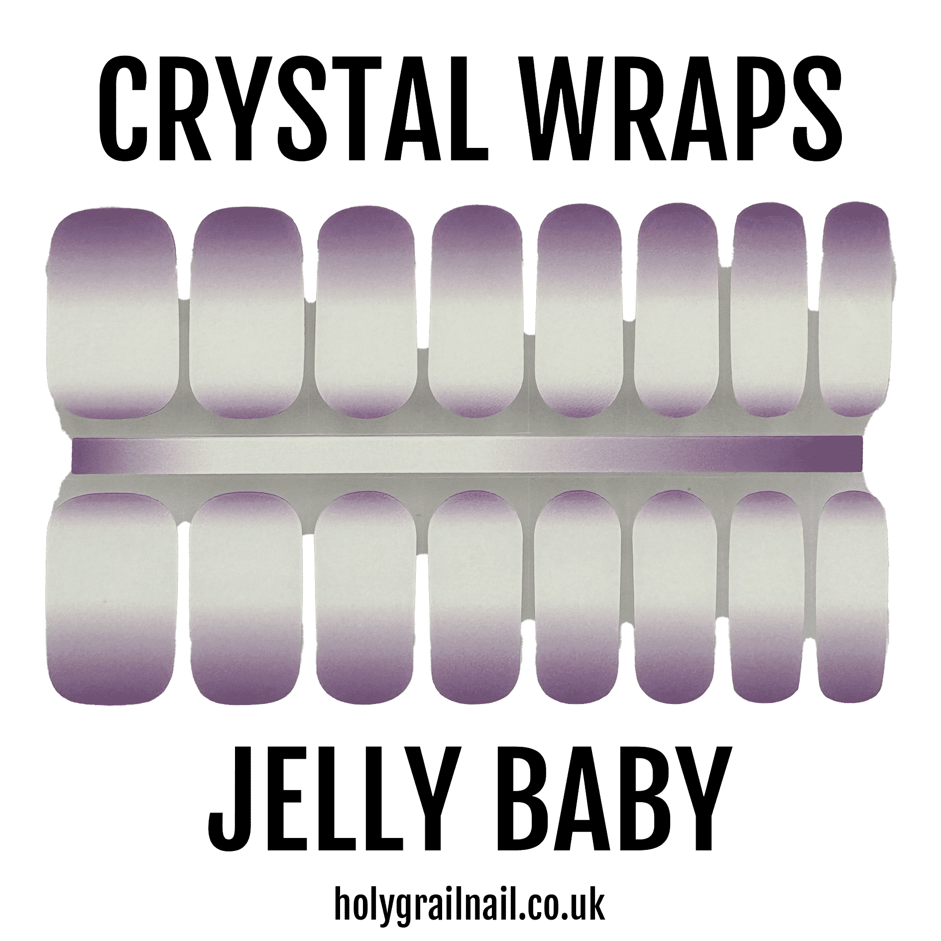 Holy Grail Nail Crystal Jelly Baby - Crystal Wraps