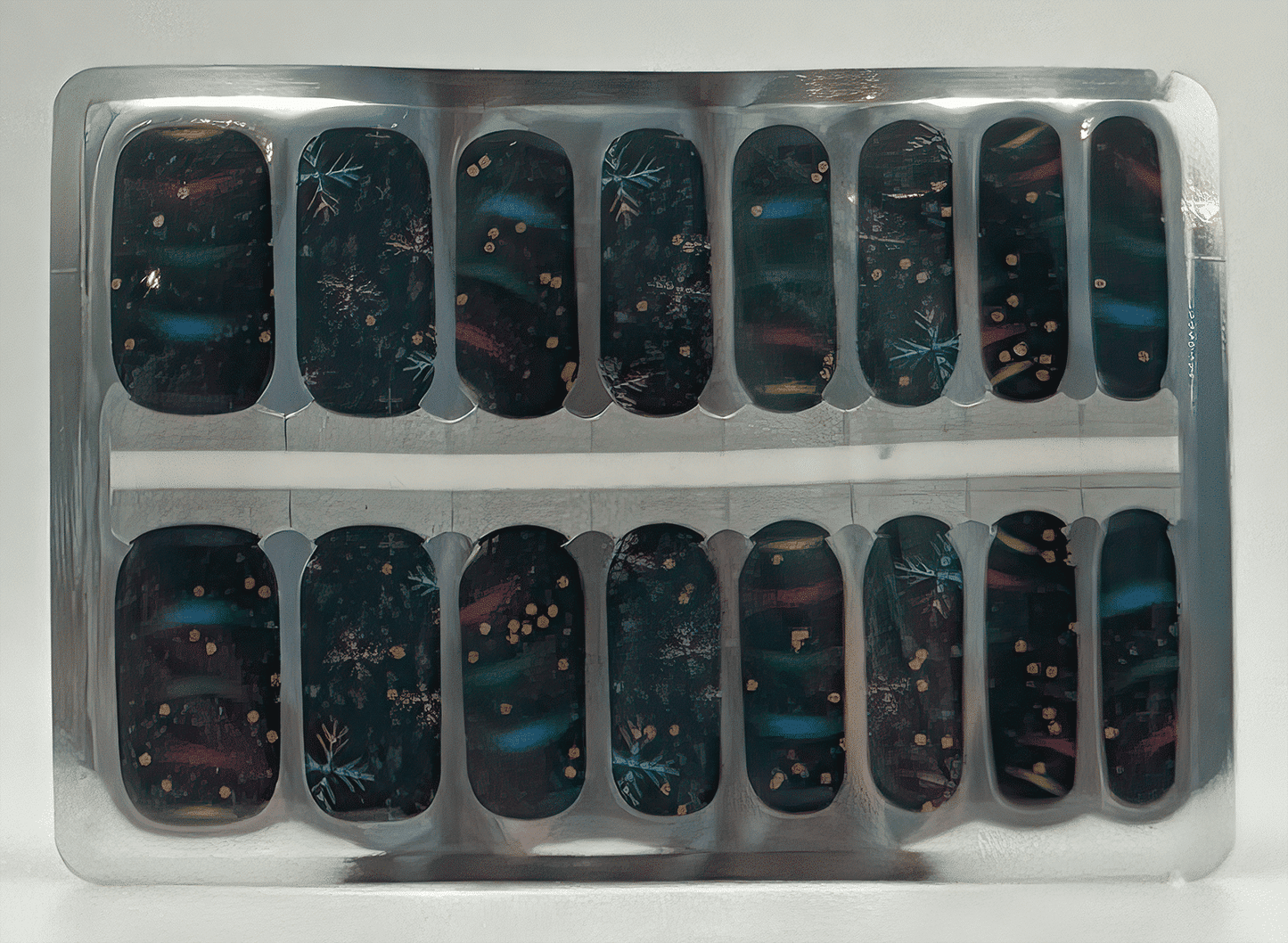 Lunar Crackle - Holy Classics (Non-UV Nail Wraps)