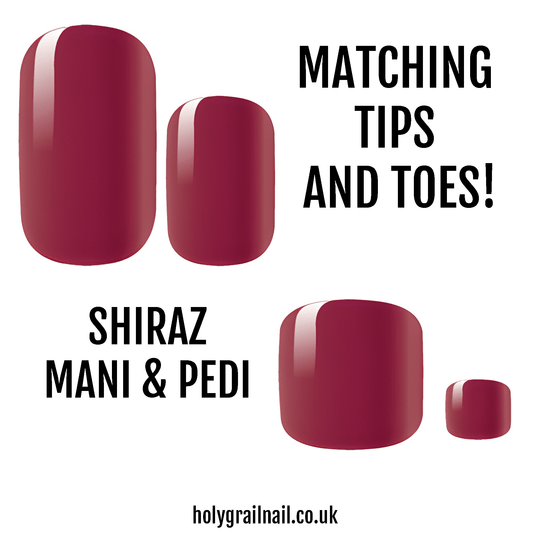 Matching Tips & Toes - Shiraz