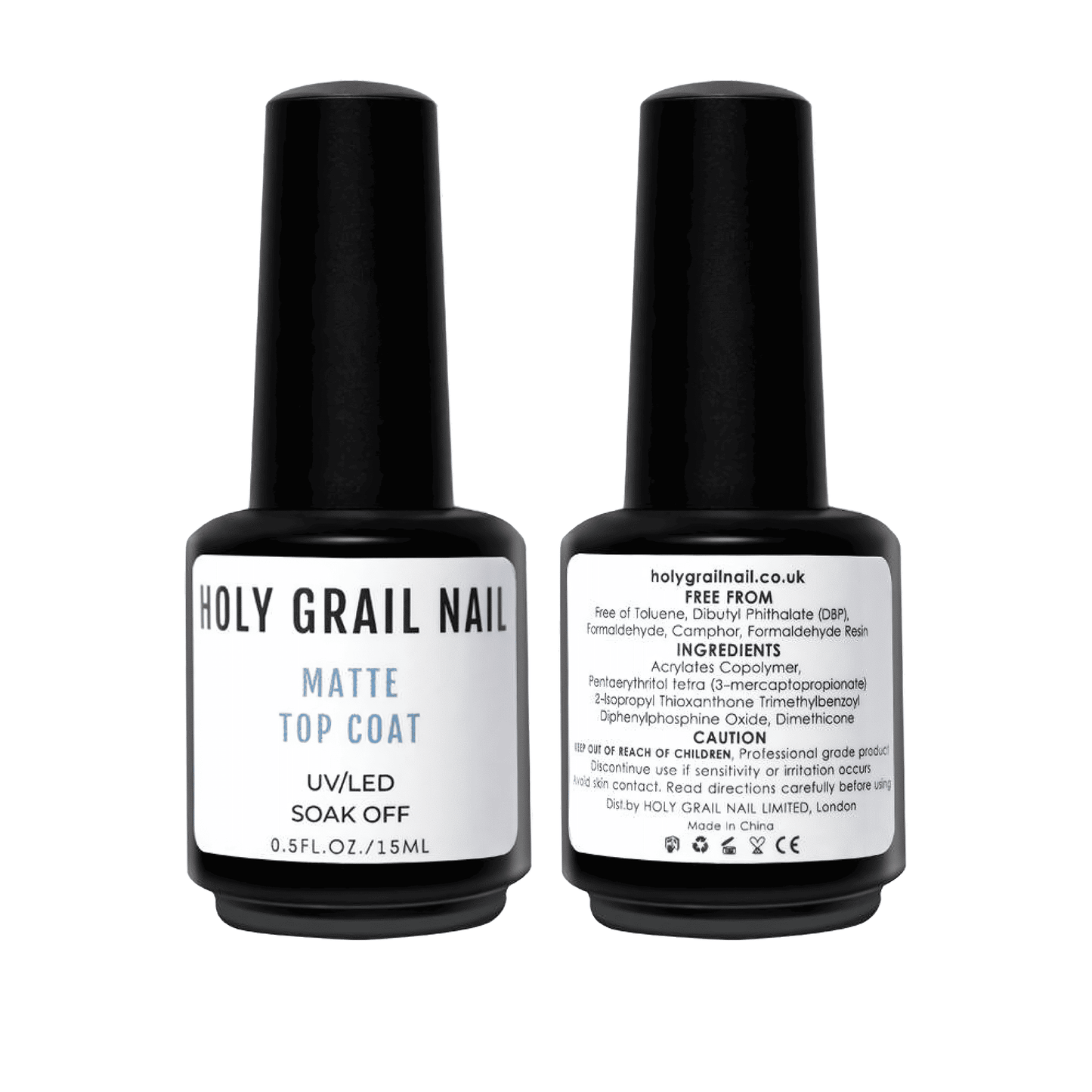 Matte Top Coat (UV/LED) - Holy Grail Nail