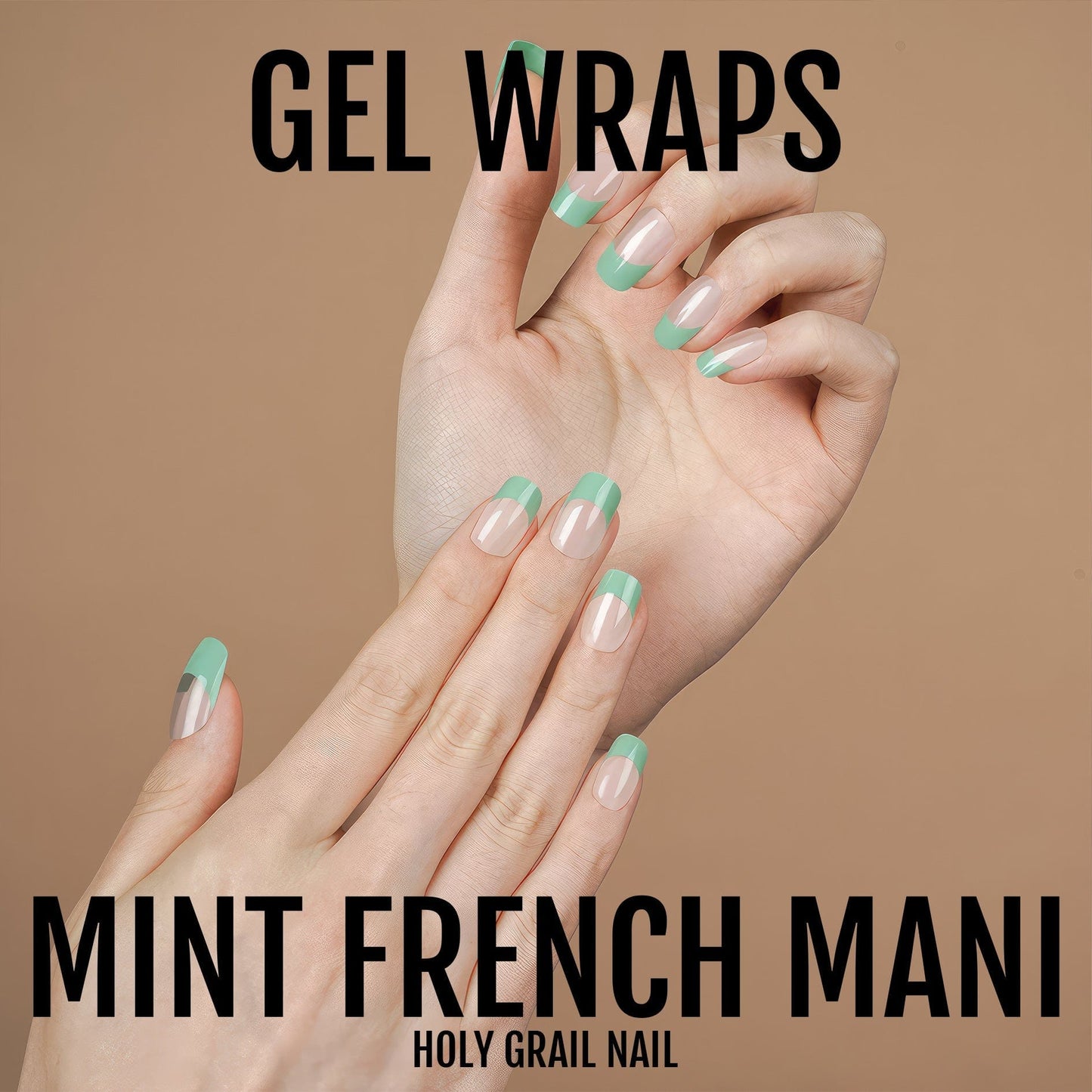 Mint French Mani - Gels