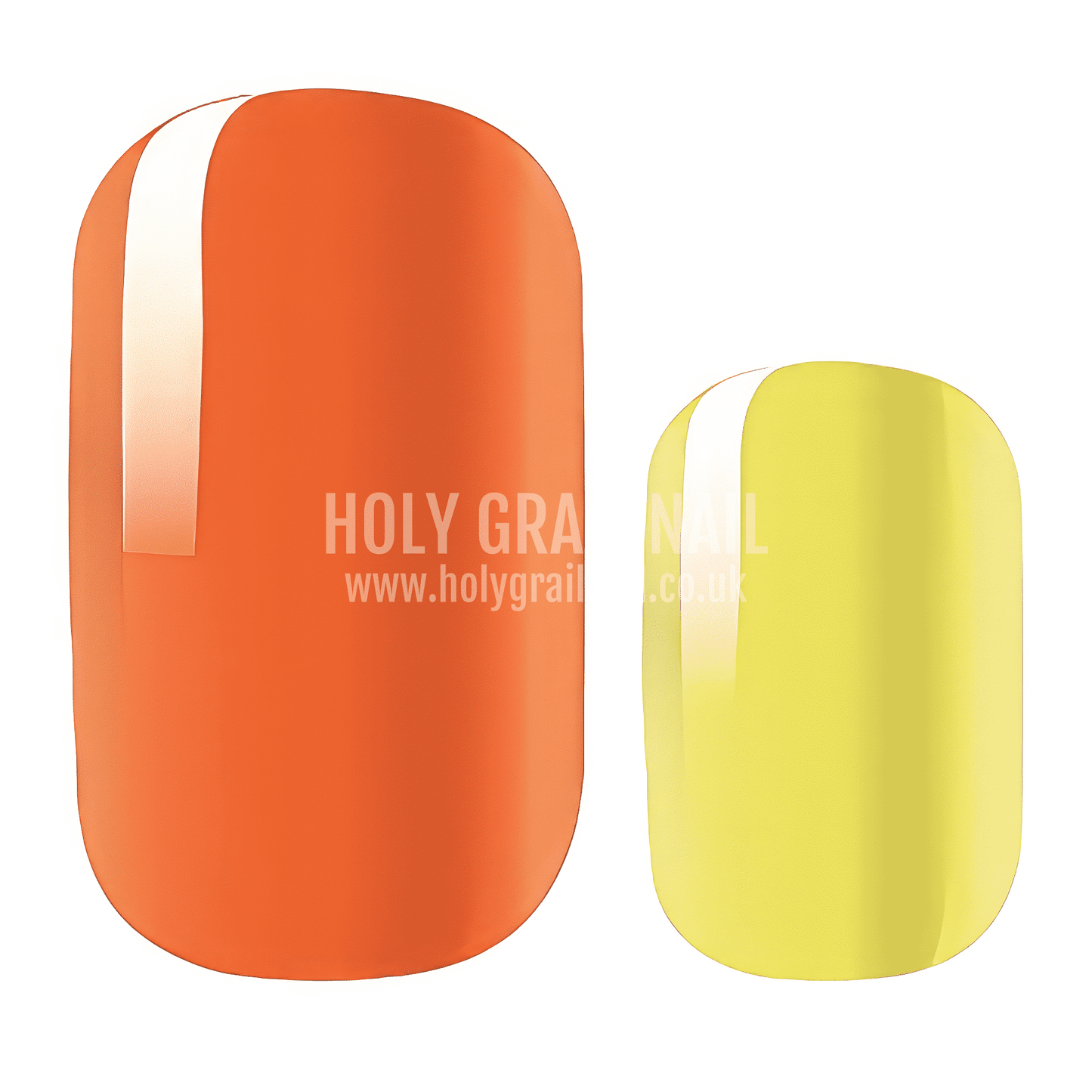 Orange/Yellow Mystique - Colour Changing Holy Classics (Non-UV Nail Wraps)