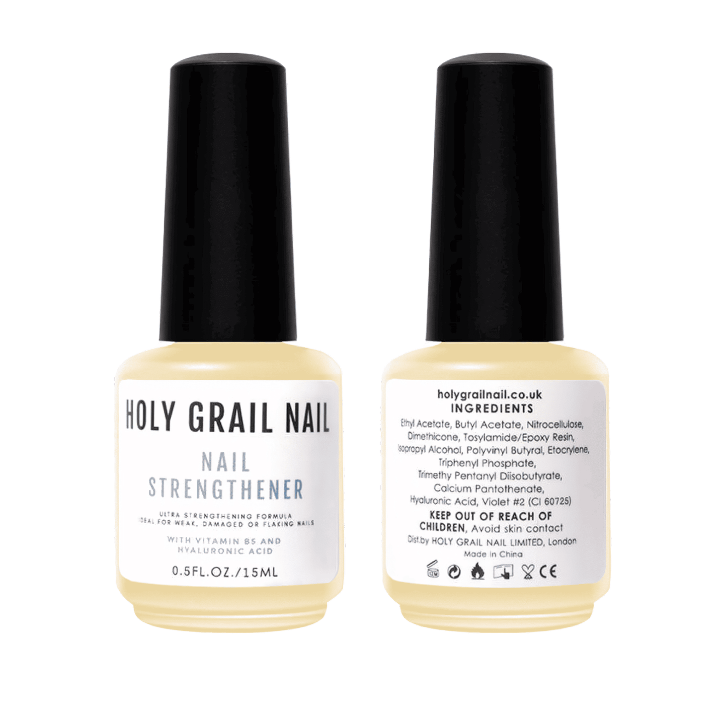 Nail Strengthener - with Hyaluronic Acid and Vitamin B5 - Holy Grail Nail