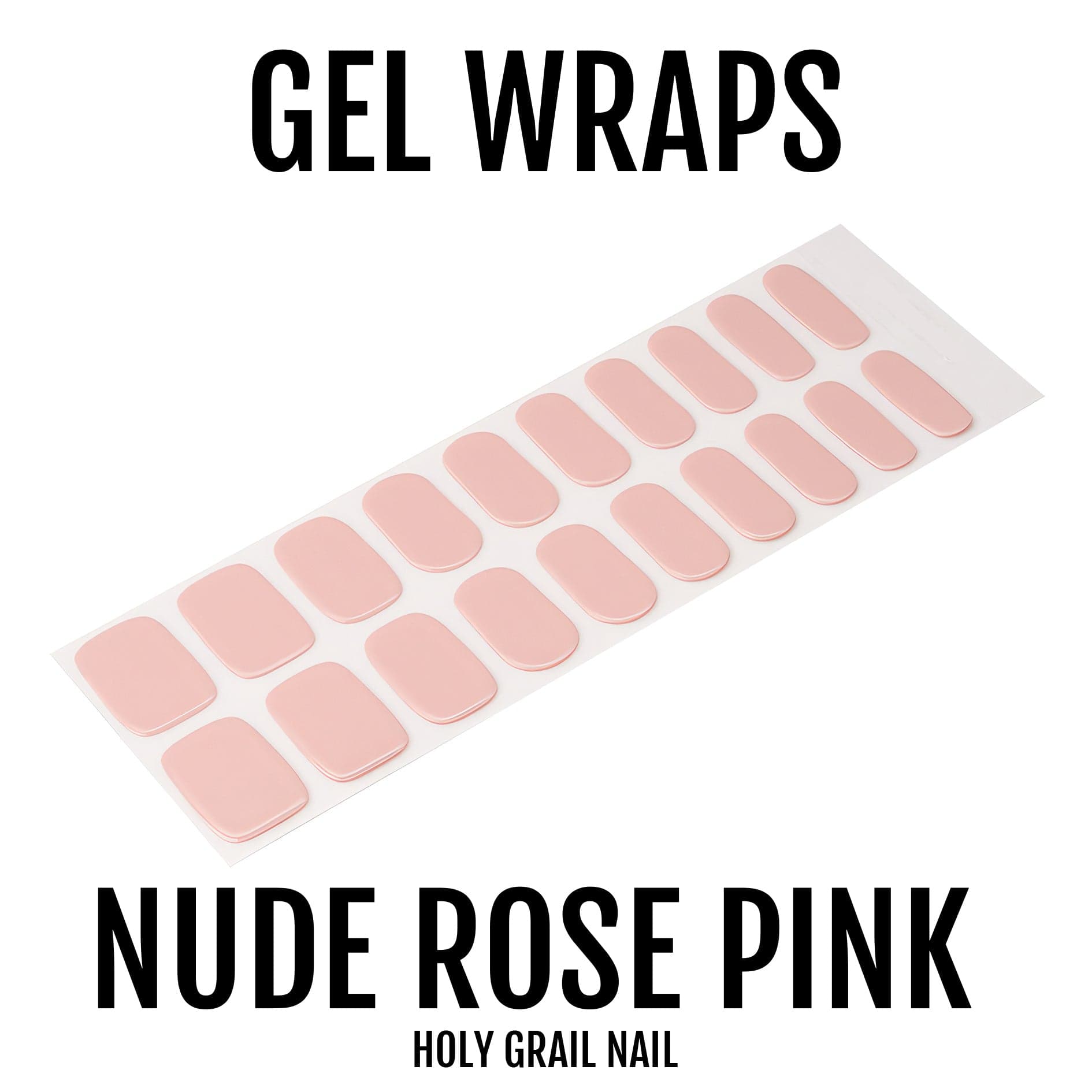 Holy Grail Nail Semi-Cured Gels Nude Rose Pink - Gels