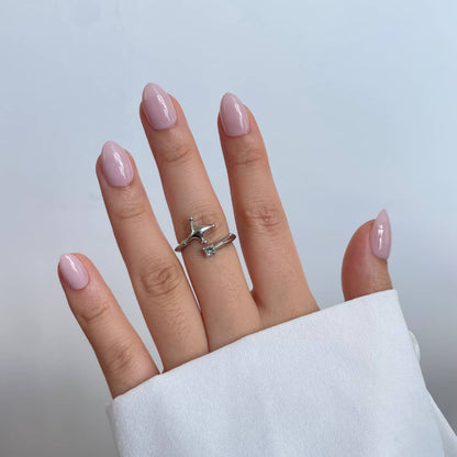 Cashmere Kiss - Soft Gel Press Ons (Extra Short Natural)