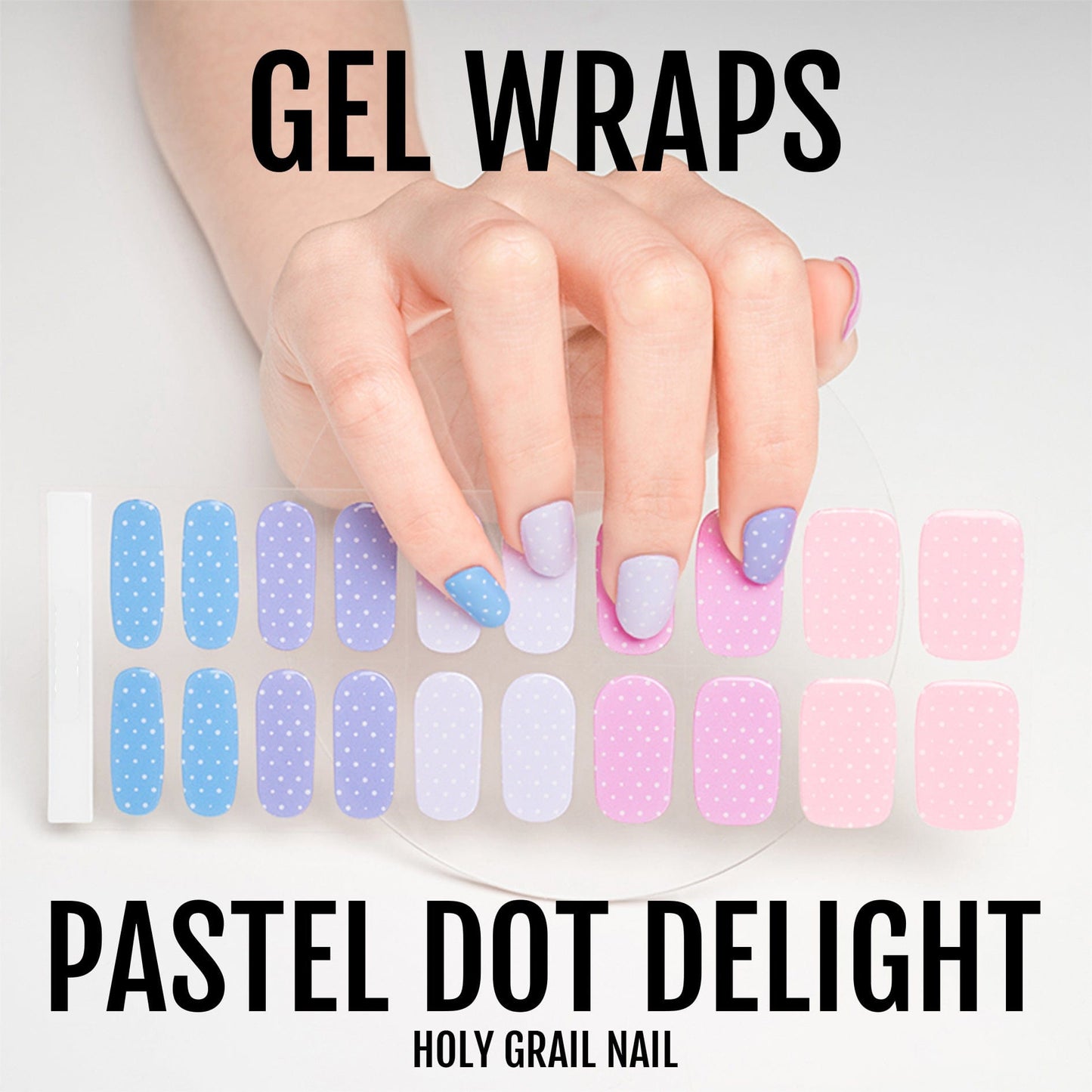 Pastel Dot Delight - Gels