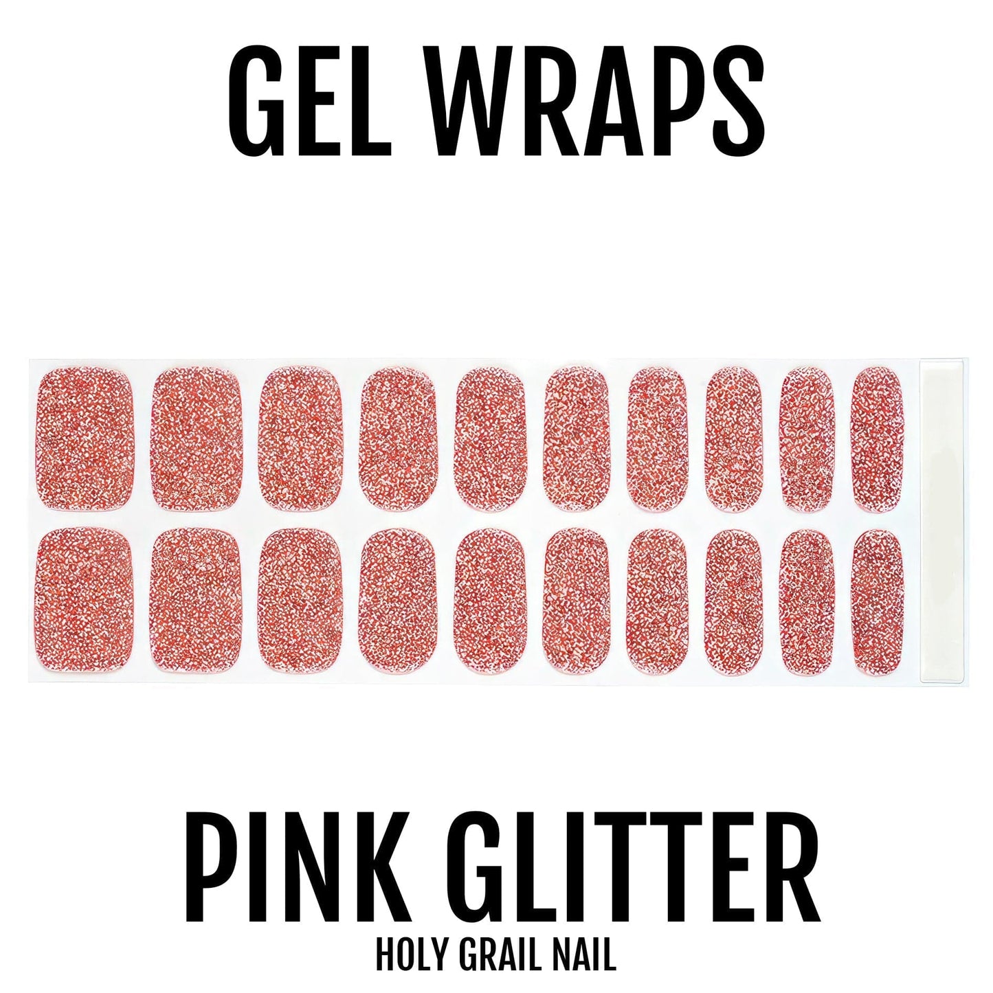 Pink Glitter - Gels