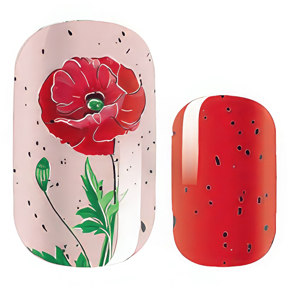 Poppy Seed - Holy Classics (Non-UV Nail Wraps)