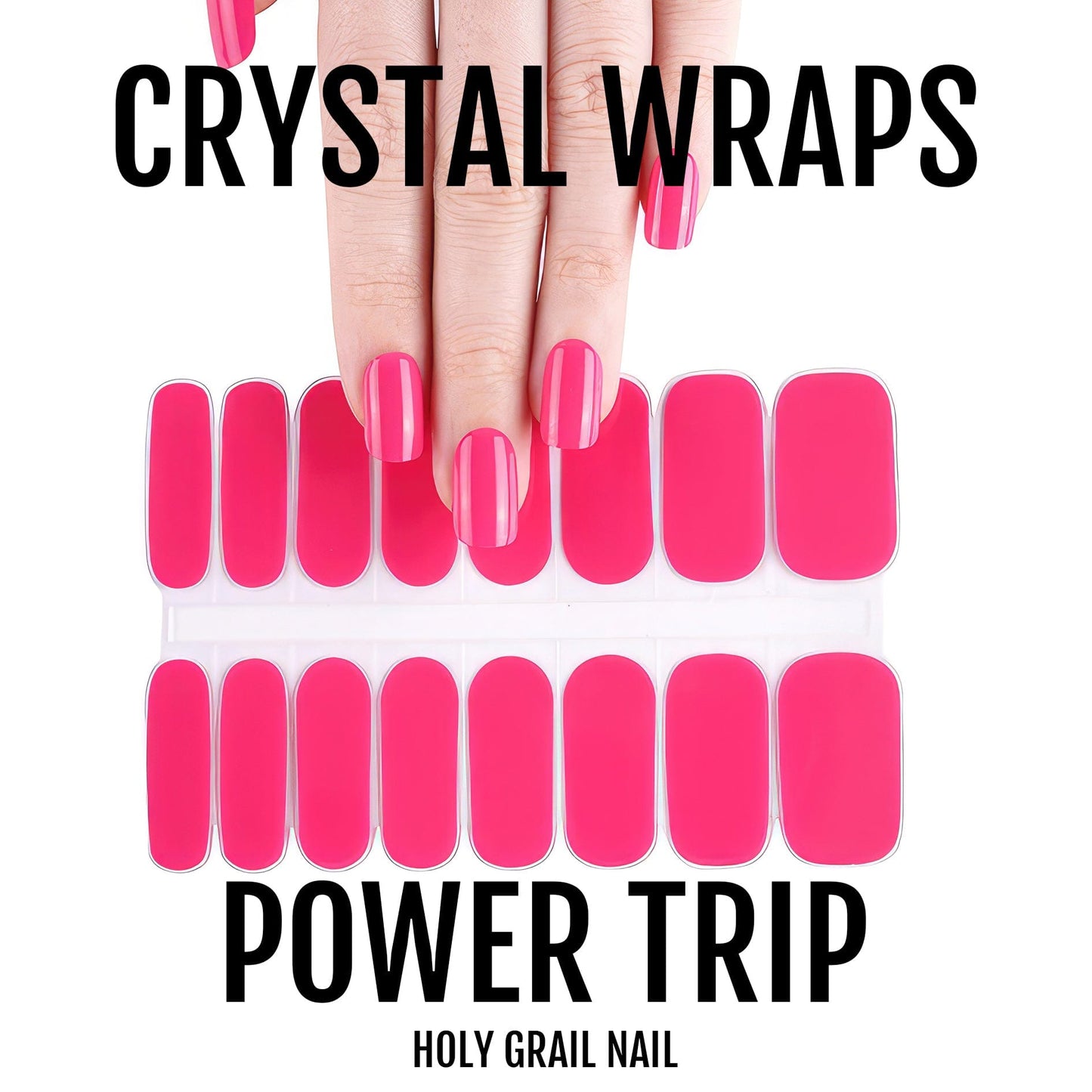 Holy Grail Nail Crystal Power Trip - Crystal Wraps